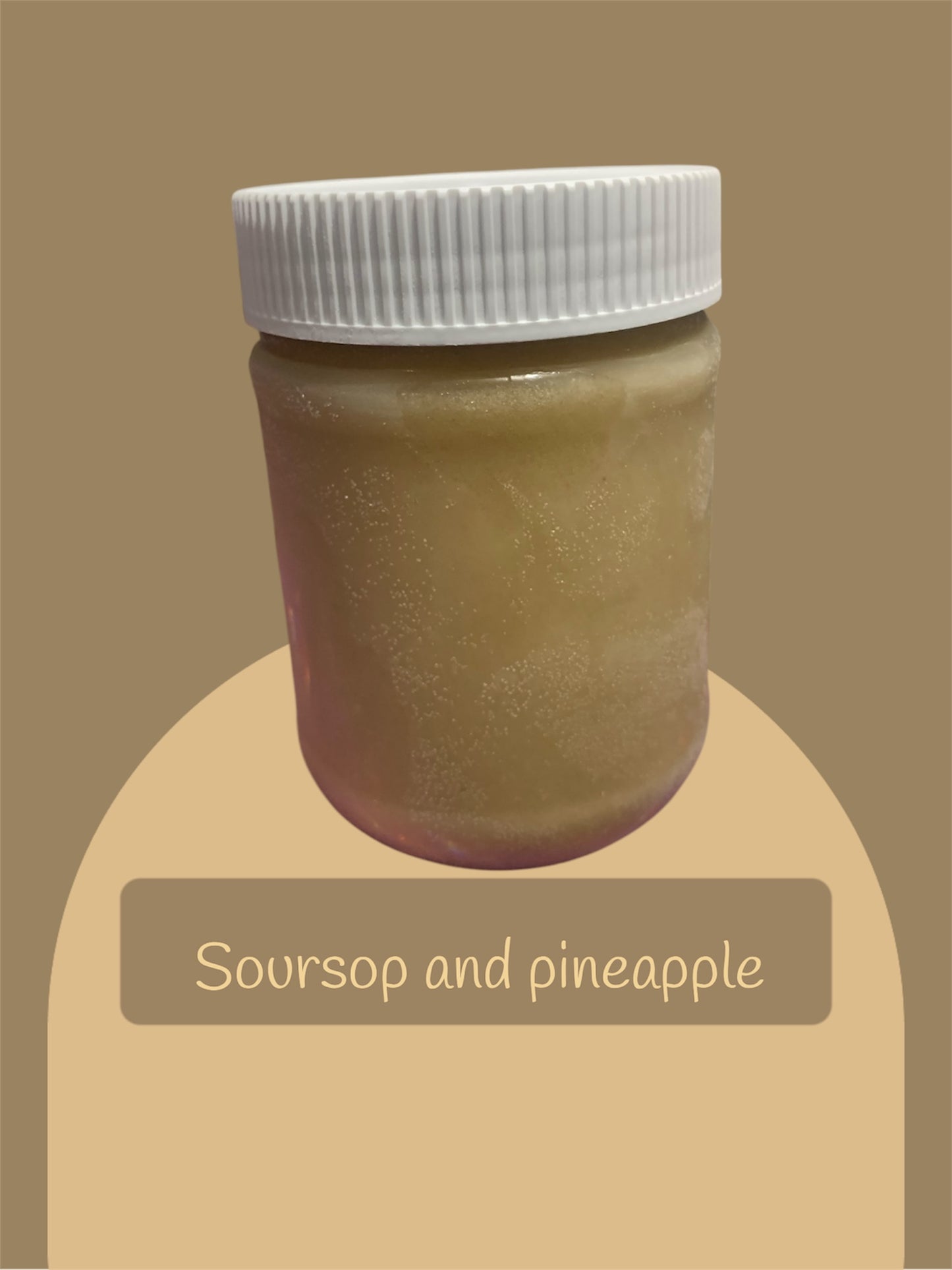 Soursop and pineapple